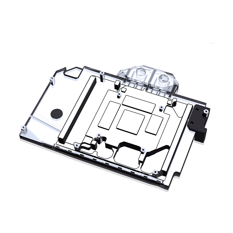 Rtx 3090 24Gb Gddr6X - Bykski GPU Water Cooler Use For