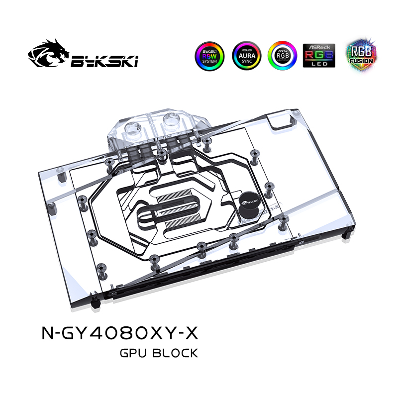 Bykski GPU Block Use for GALAX - Rtx 4080 Water Cooling Block ulasan dan harga